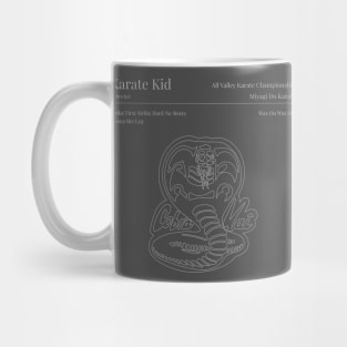 Karate Kid Patent Style Mug